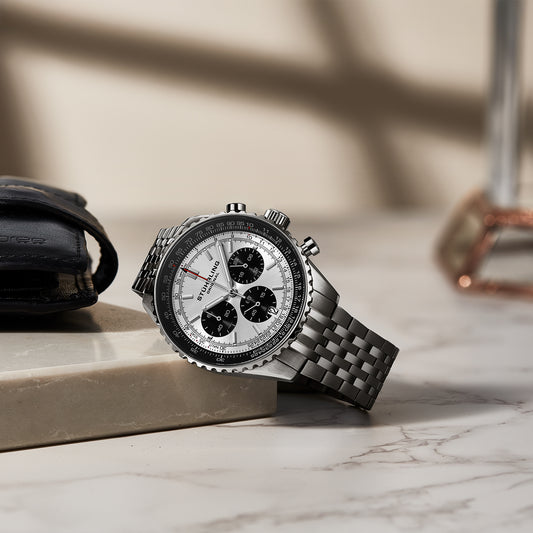 Raceway Chrono 1010B Mens 42mm