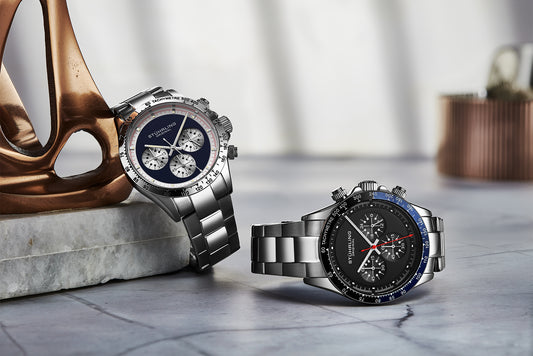 Fqbi Watches Chronomark 4066 Mens 40mm