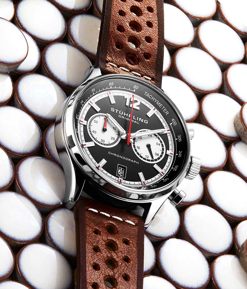 Monaco 933 Quartz 44mm Chronograph