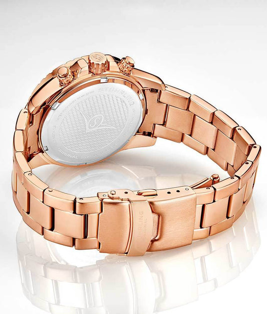 Black Dial / Rose Case / Rose Band