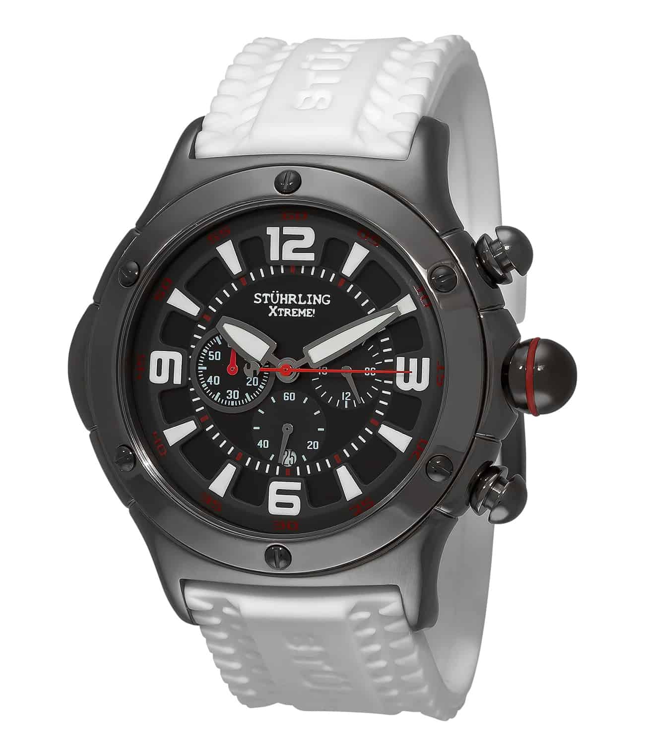 Black/Black PVD/White