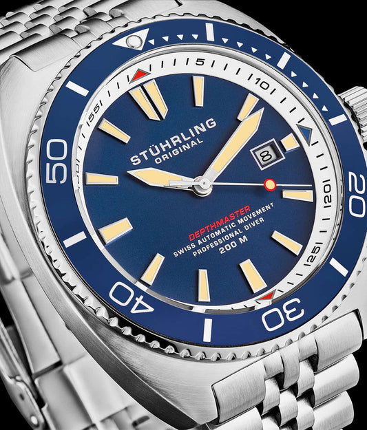 The Swiss Automatic Depthmaster 1008 45mm Diver