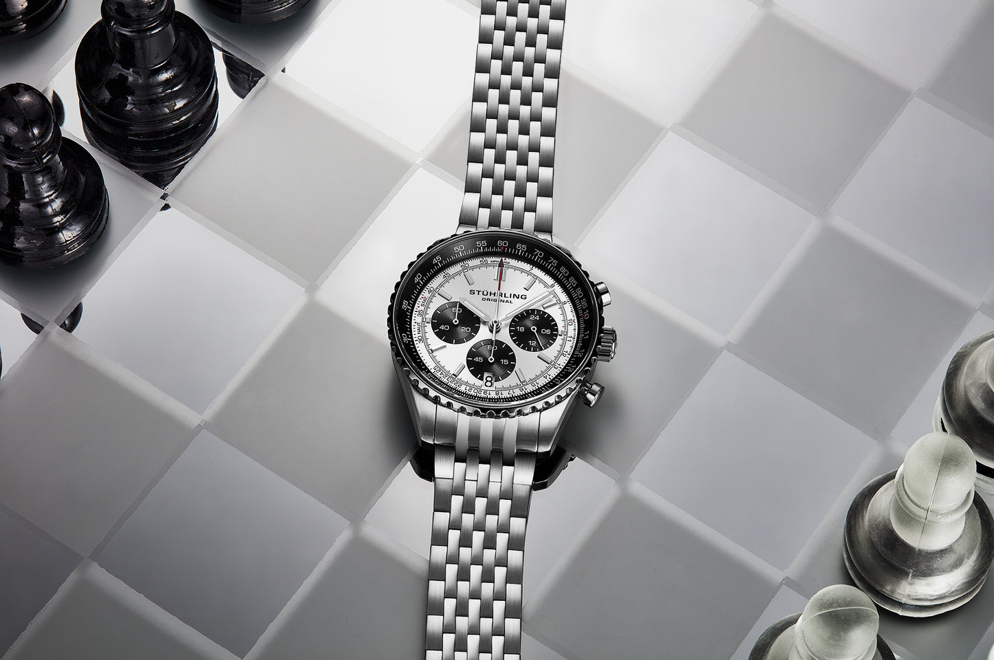 Raceway Chrono 1010B Mens 42mm