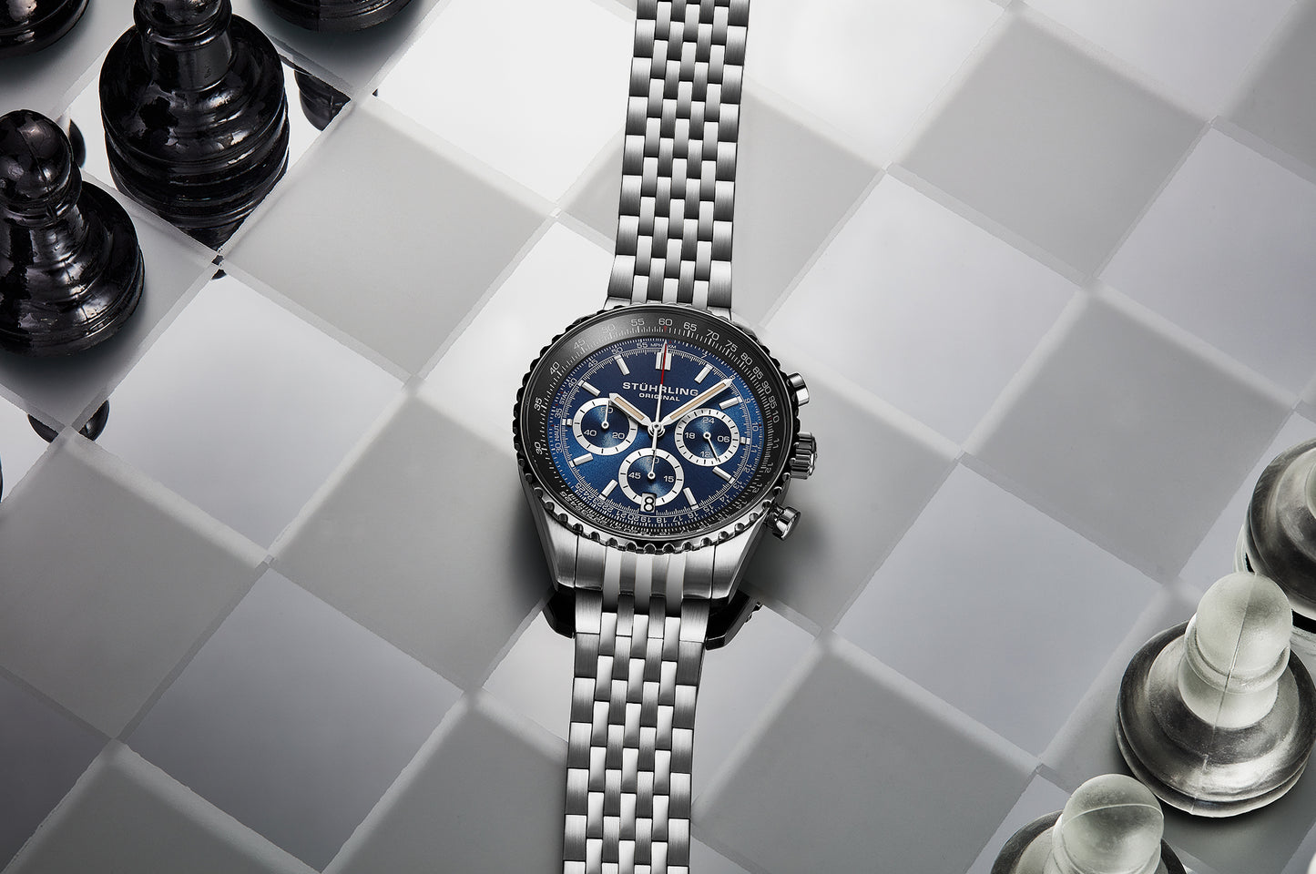 Raceway Chrono 1010B Mens 42mm