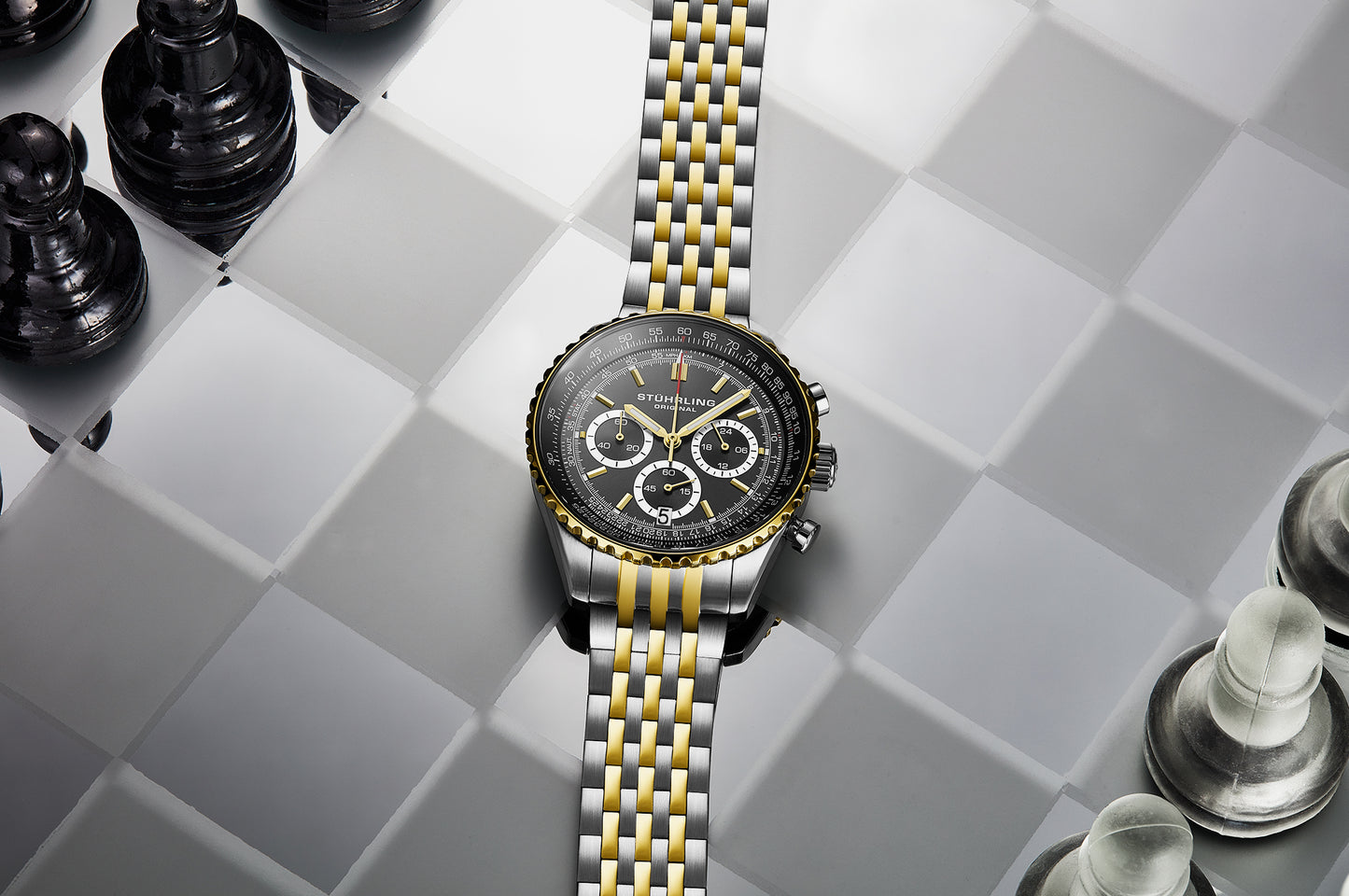 Raceway Chrono 1010B Mens 42mm