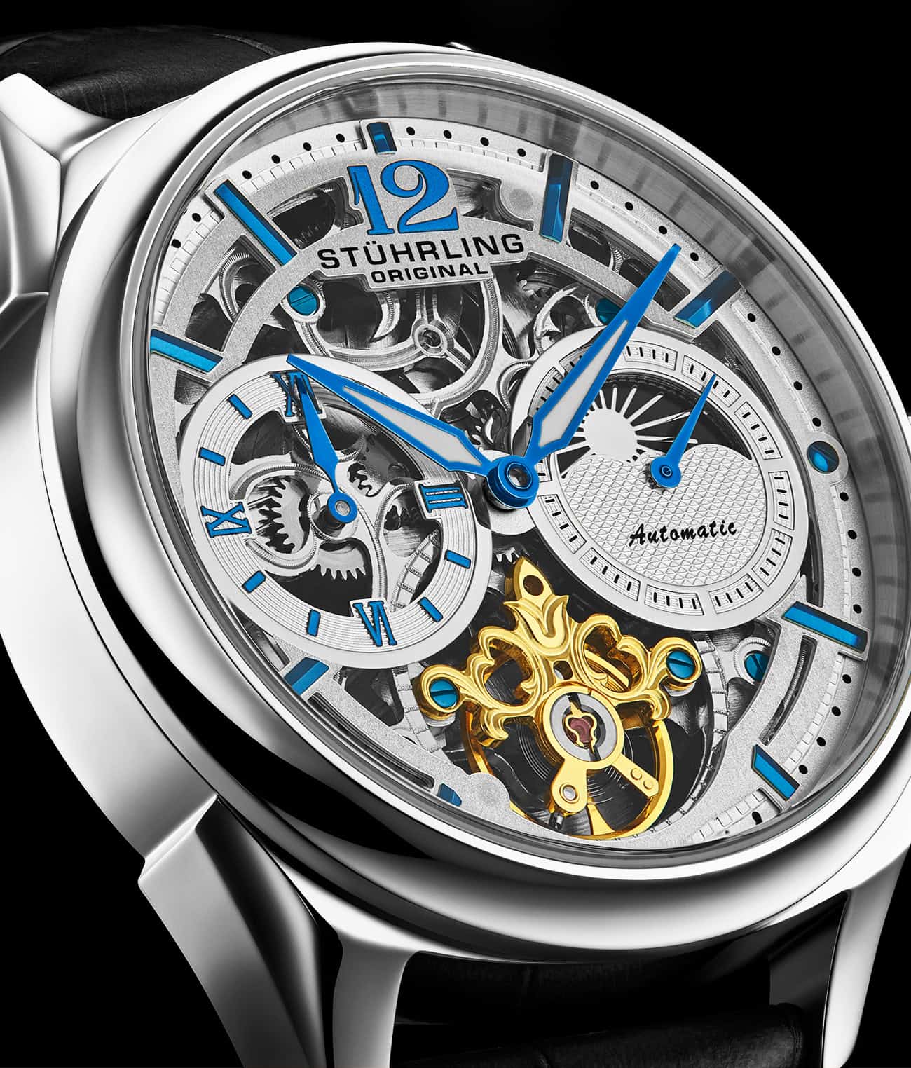 Vanguard 1019  Dual Time Automatic 42mm Skeleton