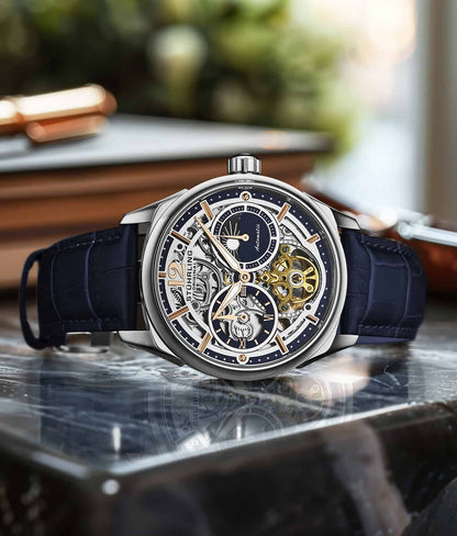 Vanguard 1019  Dual Time Automatic 42mm Skeleton