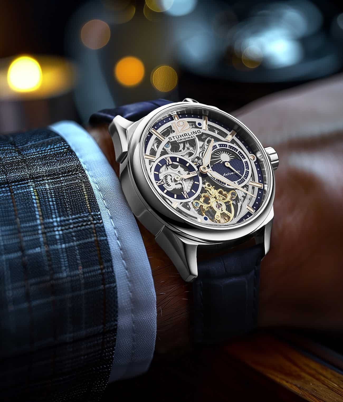 Vanguard 1019  Dual Time Automatic 42mm Skeleton