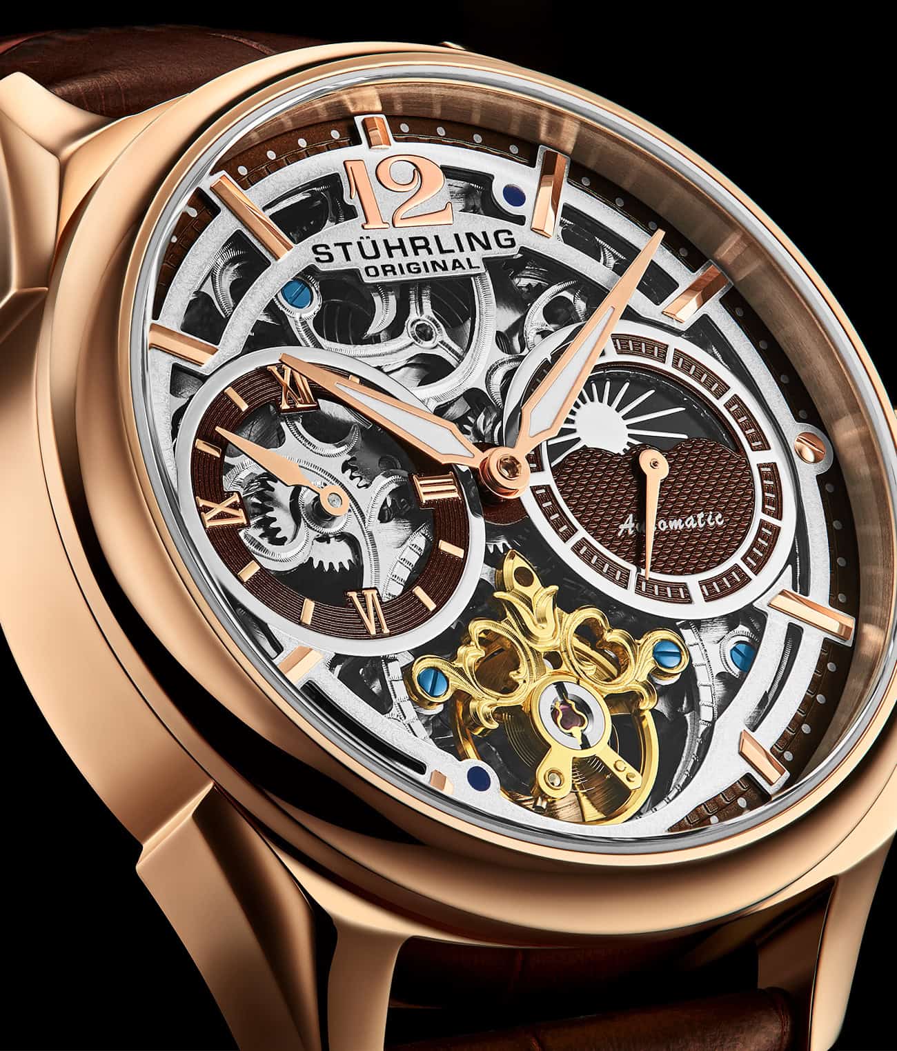 Vanguard 1019  Dual Time Automatic 42mm Skeleton