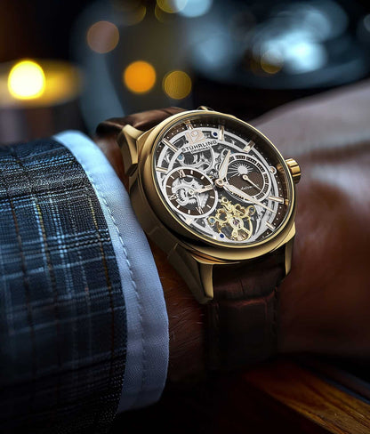 Vanguard 1019  Dual Time Automatic 42mm Skeleton