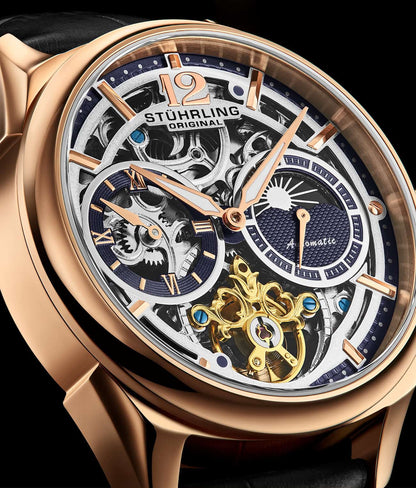 Vanguard 1019  Dual Time Automatic 42mm Skeleton