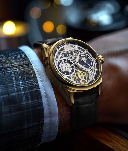 Vanguard 1019  Dual Time Automatic 42mm Skeleton