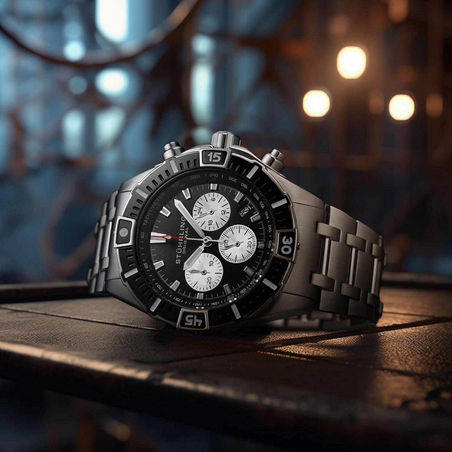 Stellar 44mm Japanese Quartz Chronograph