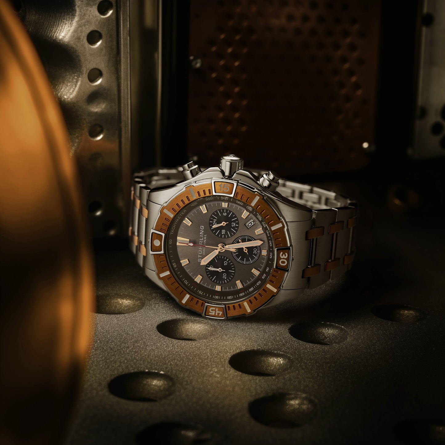 Stellar 44mm Japanese Quartz Chronograph