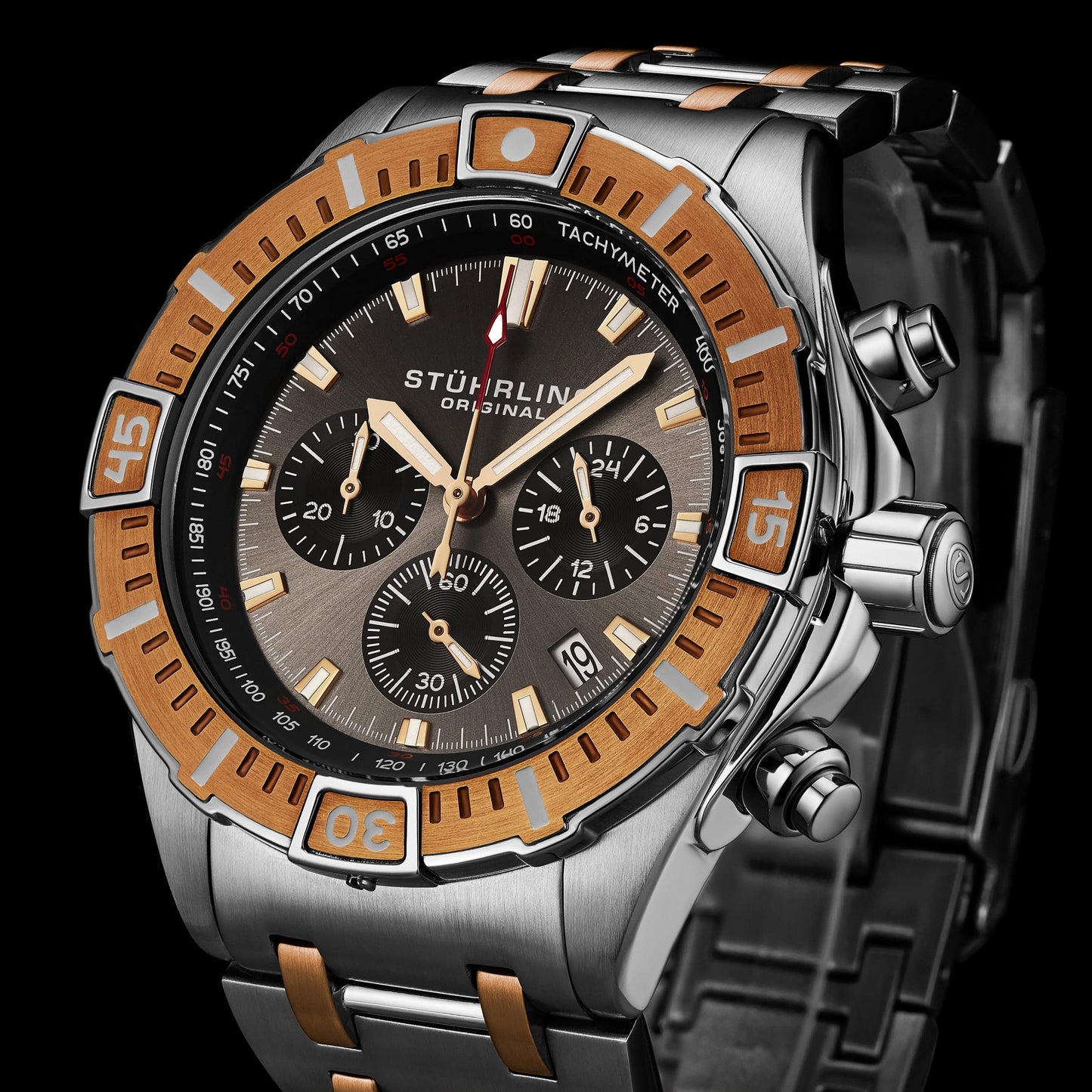 Stellar 44mm Japanese Quartz Chronograph