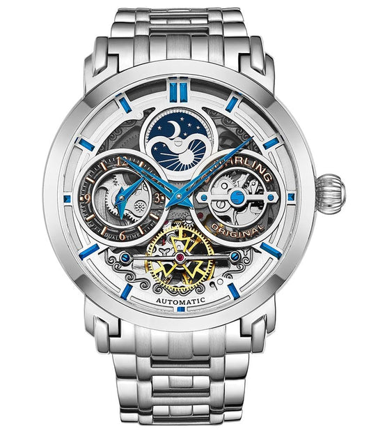 Luciano 371B Automatic 46mm Skeleton