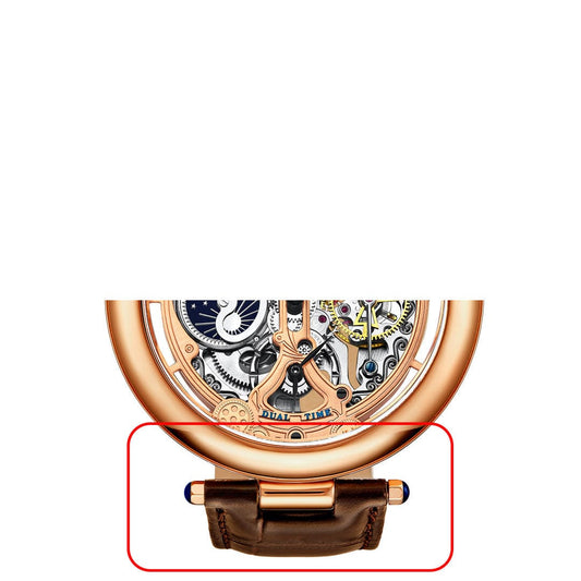 Set of two 3919.3 Rose Bottom Rod