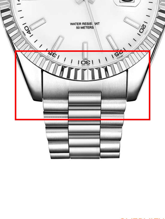 3935 Top link and pins Silver set of two