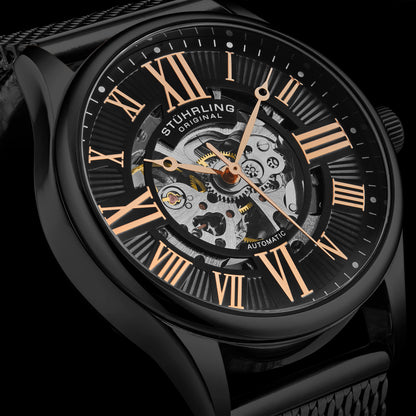 Fqbi Watches Atrium Elite 747M Automatic 42mm Skeleton