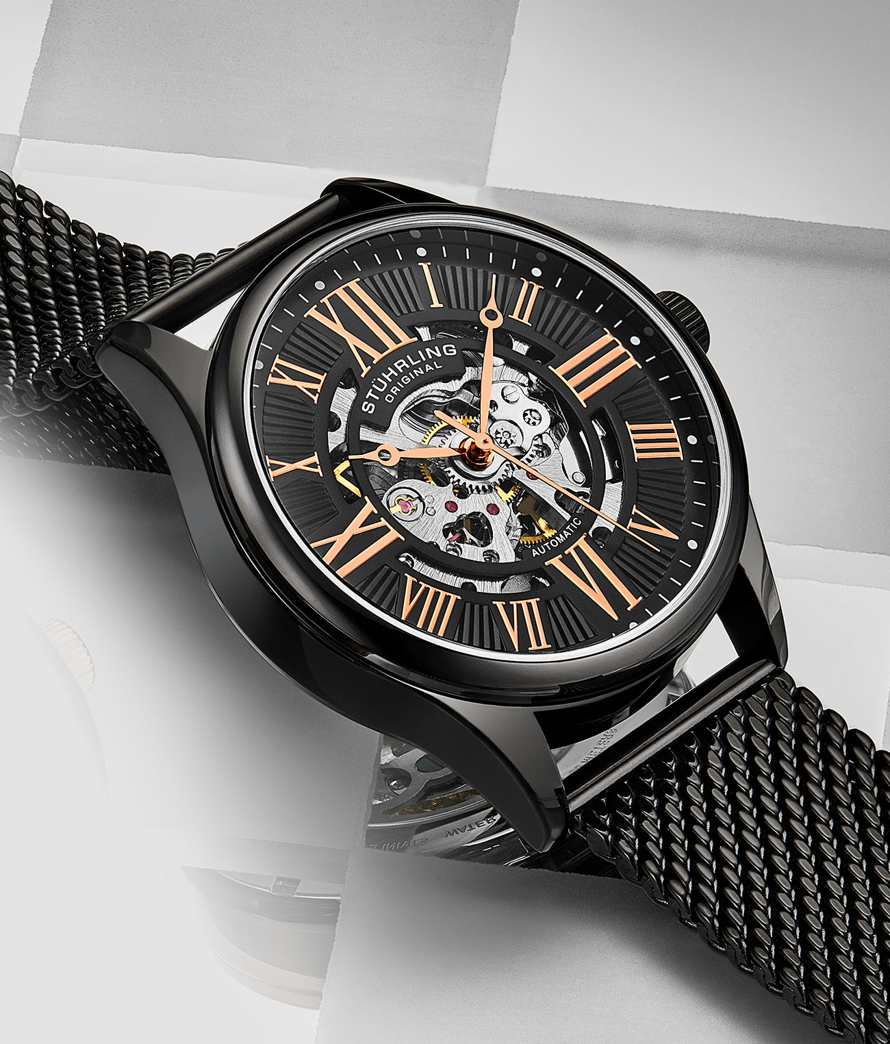 Fqbi Watches Atrium Elite 747M Automatic 42mm Skeleton