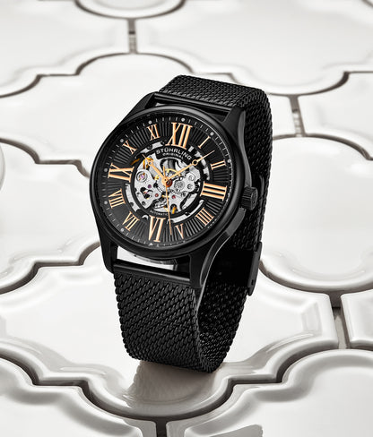 Fqbi Watches Atrium Elite 747M Automatic 42mm Skeleton
