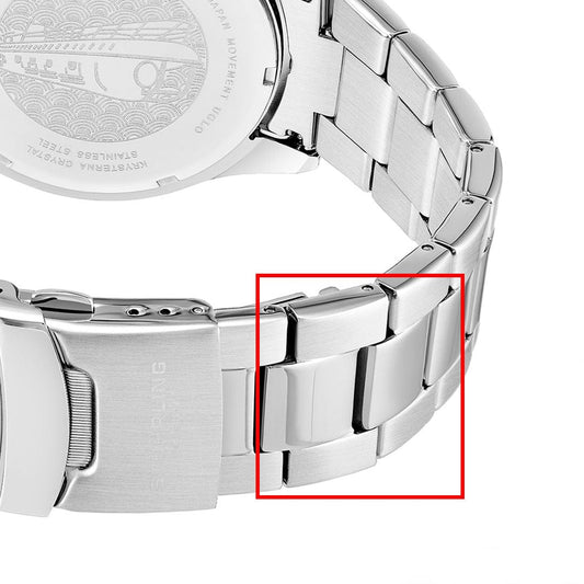 Set of two 3960 silver links