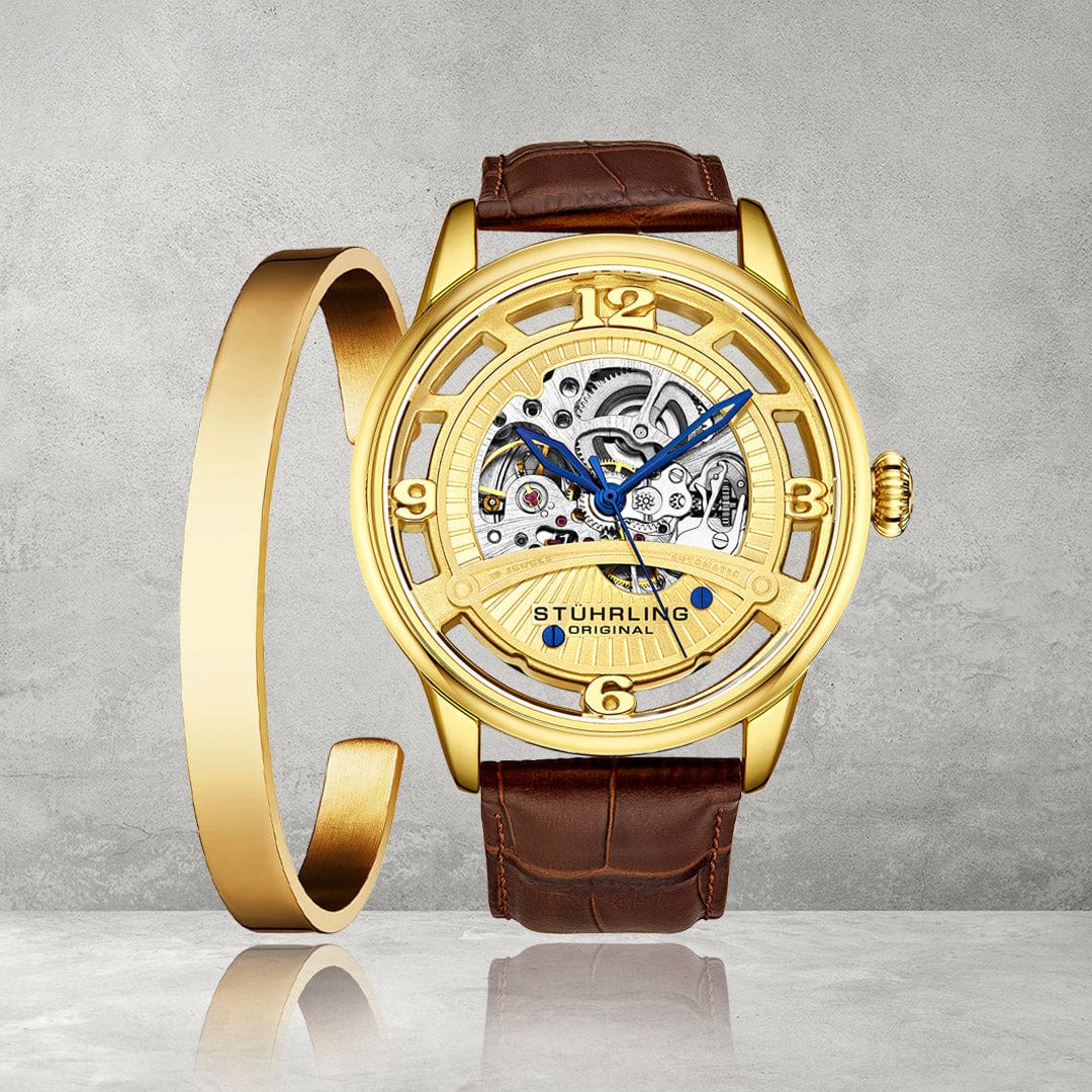 3974 Stuhrling bracelet and watch