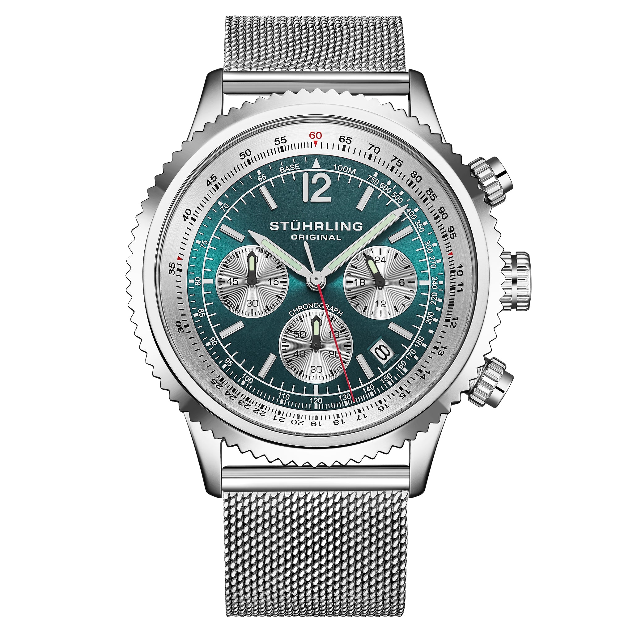 Fqbi Watches Turbine 4015 44mm Chronograph