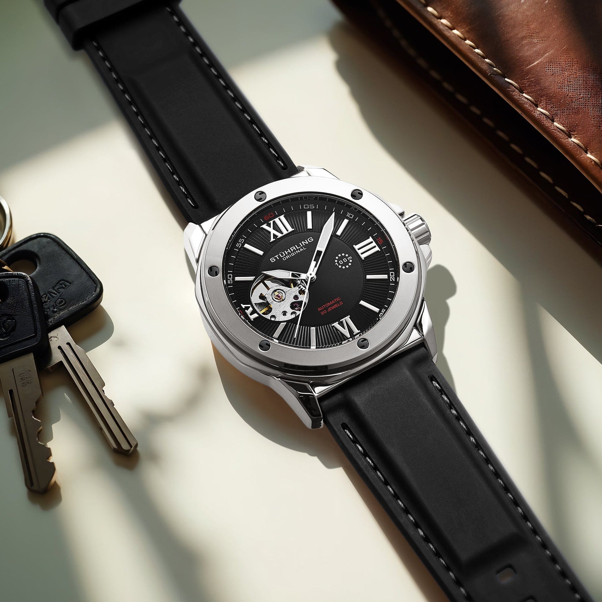 Edwardian Automatic 4018 44mm Skeleton