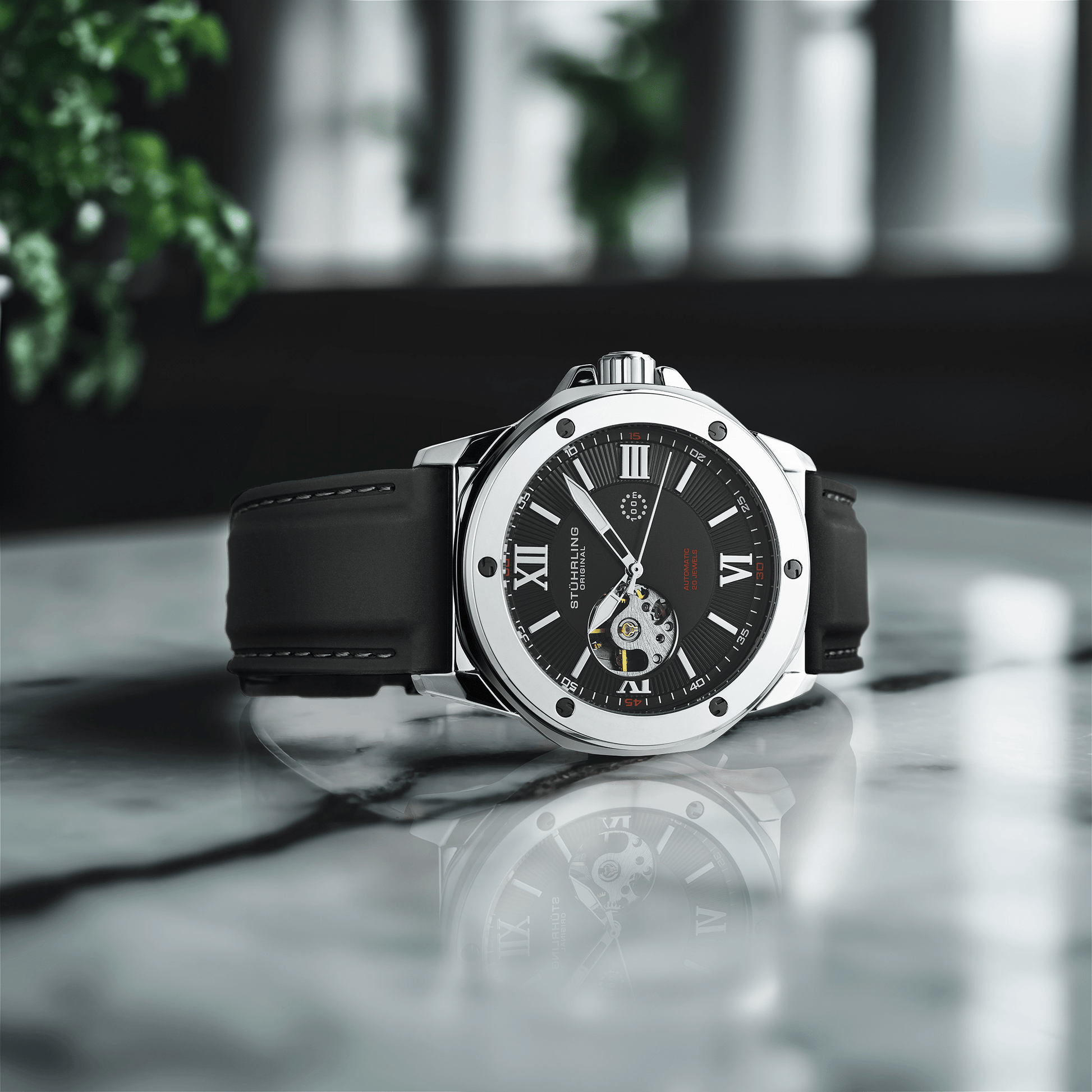 Edwardian Automatic 4018 44mm Skeleton