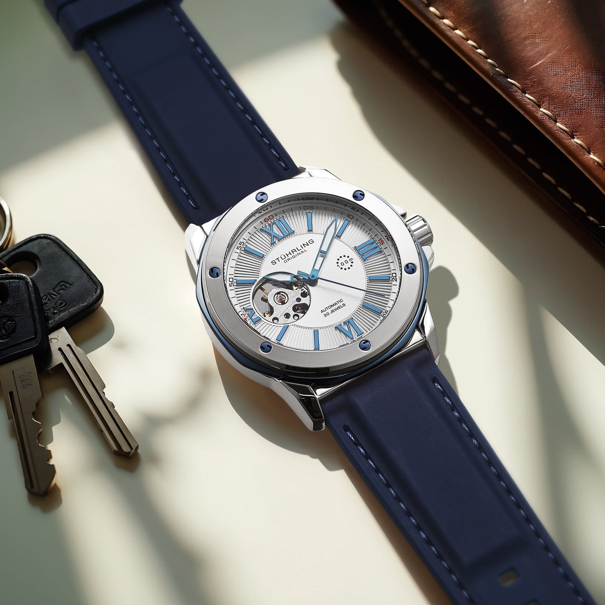 Edwardian Automatic 4018 44mm Skeleton