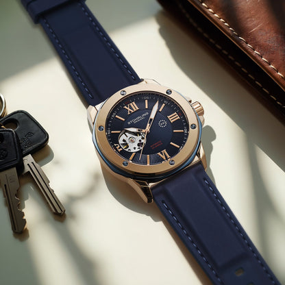 Edwardian Automatic 4018 44mm Skeleton