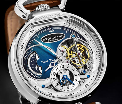 Modena Dual Time Automatic 4033 46mm Skeleton