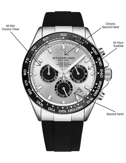Aquamaster 4042 Quartz 42mm Chronograph