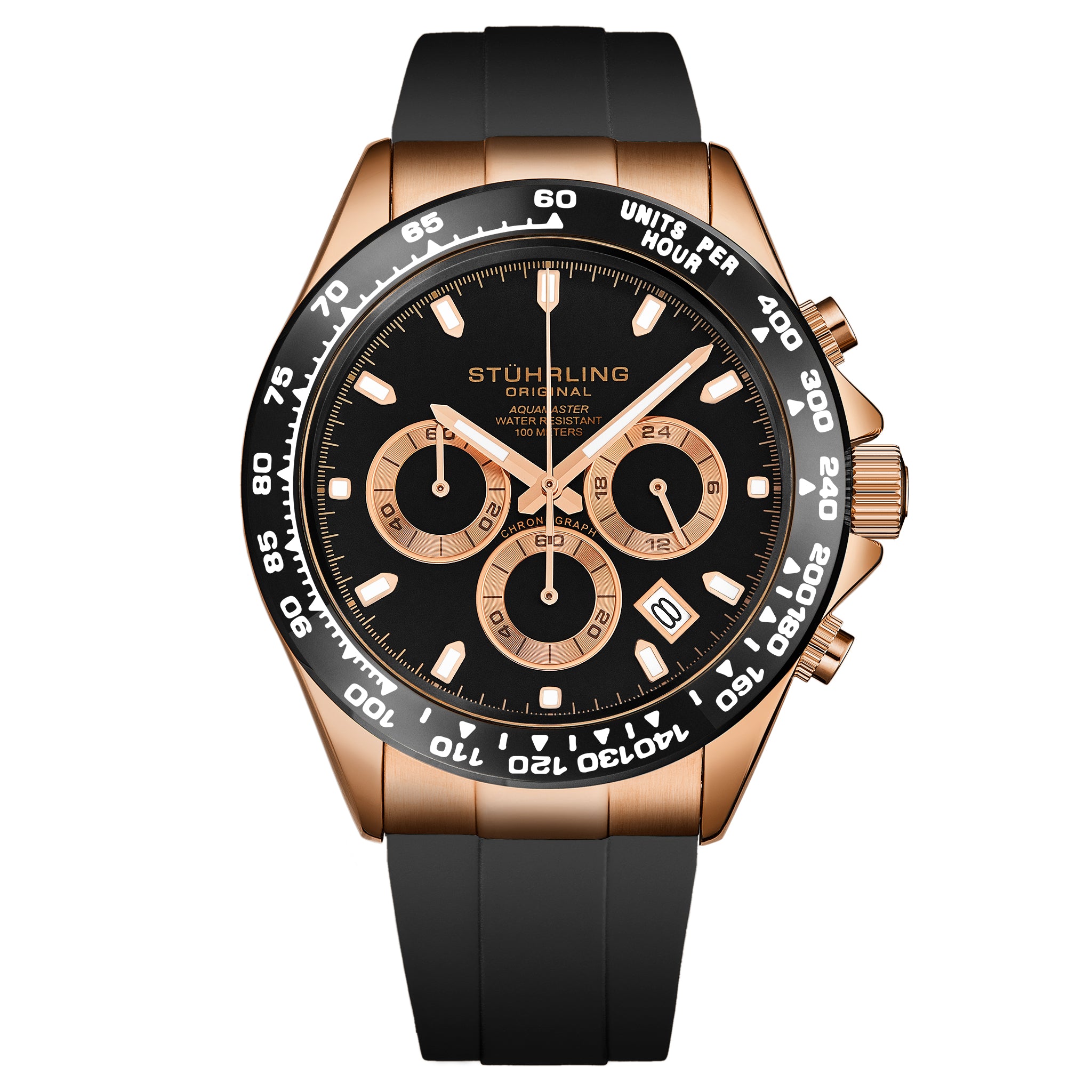Fqbi Watches Aquamaster 4050 Chronograph Watch 42mm
