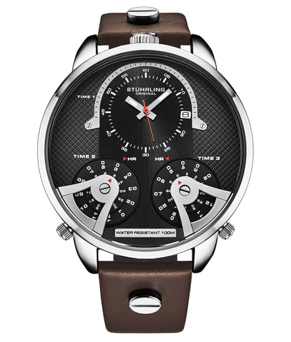 TerraTime Triple-Time Quartz 50mm