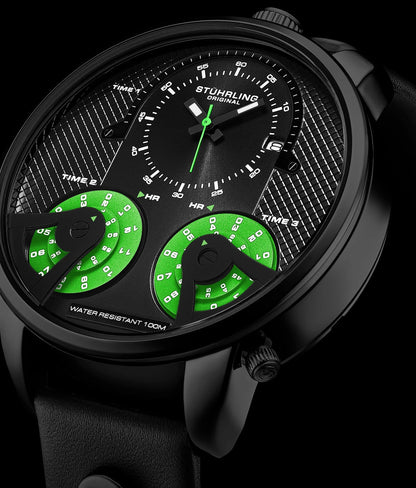 TerraTime Triple-Time Quartz 50mm