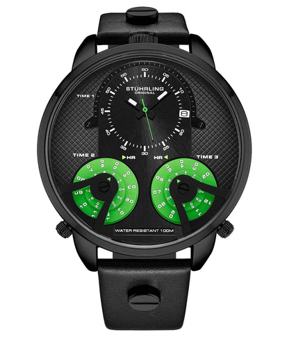 TerraTime Triple-Time Quartz 50mm