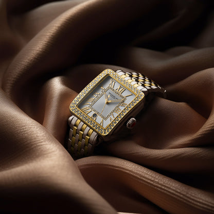 VivreLuxe 34mm Rectangle 4060 Ladies Quartz Fashion Watch