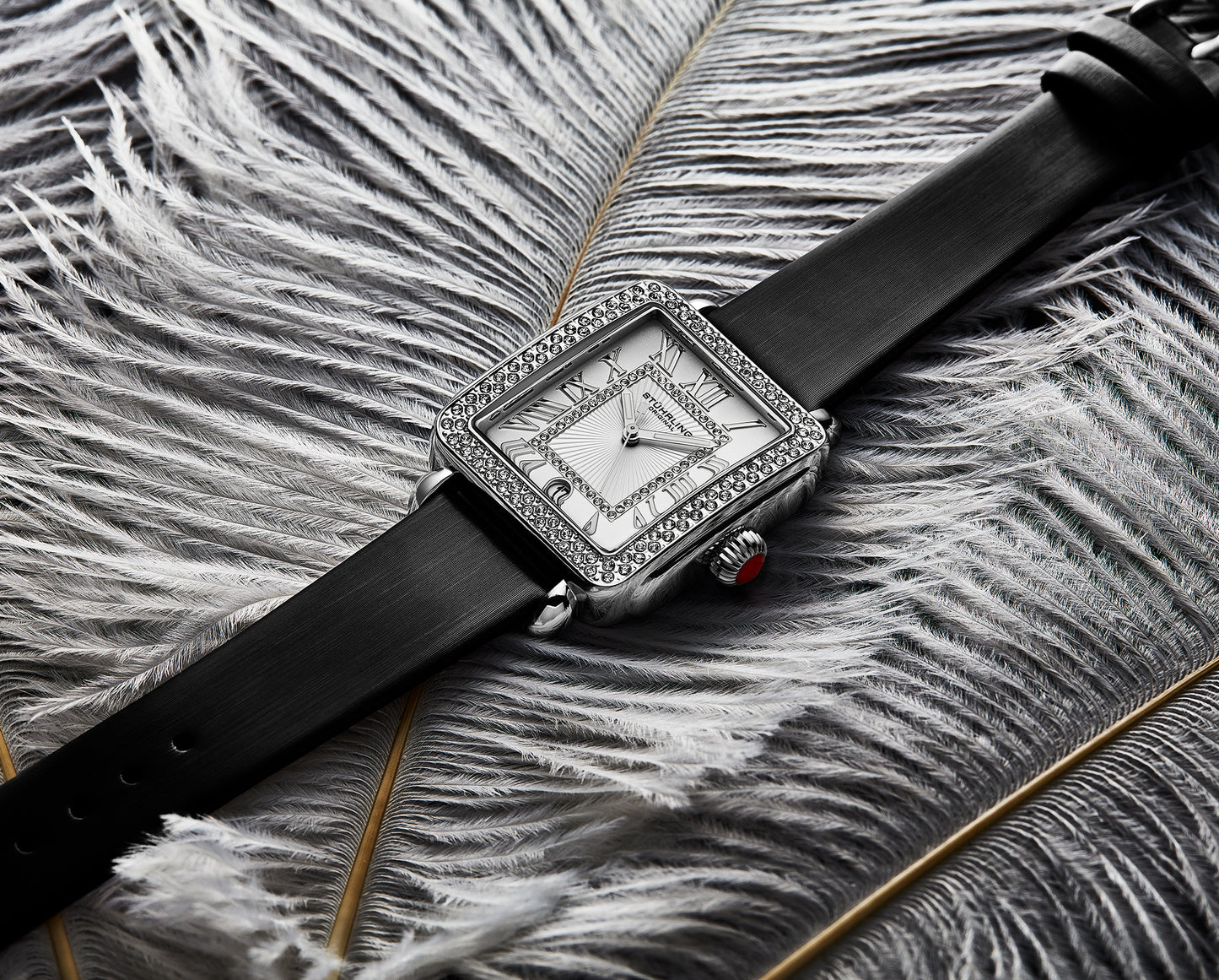 Fqbi Watches VivreLuxe 4060L 34mm Rectangle Ladies Quartz Fashion Watch