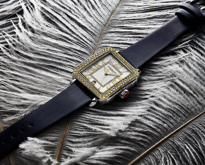 Fqbi Watches VivreLuxe 4060L 34mm Rectangle Ladies Quartz Fashion Watch