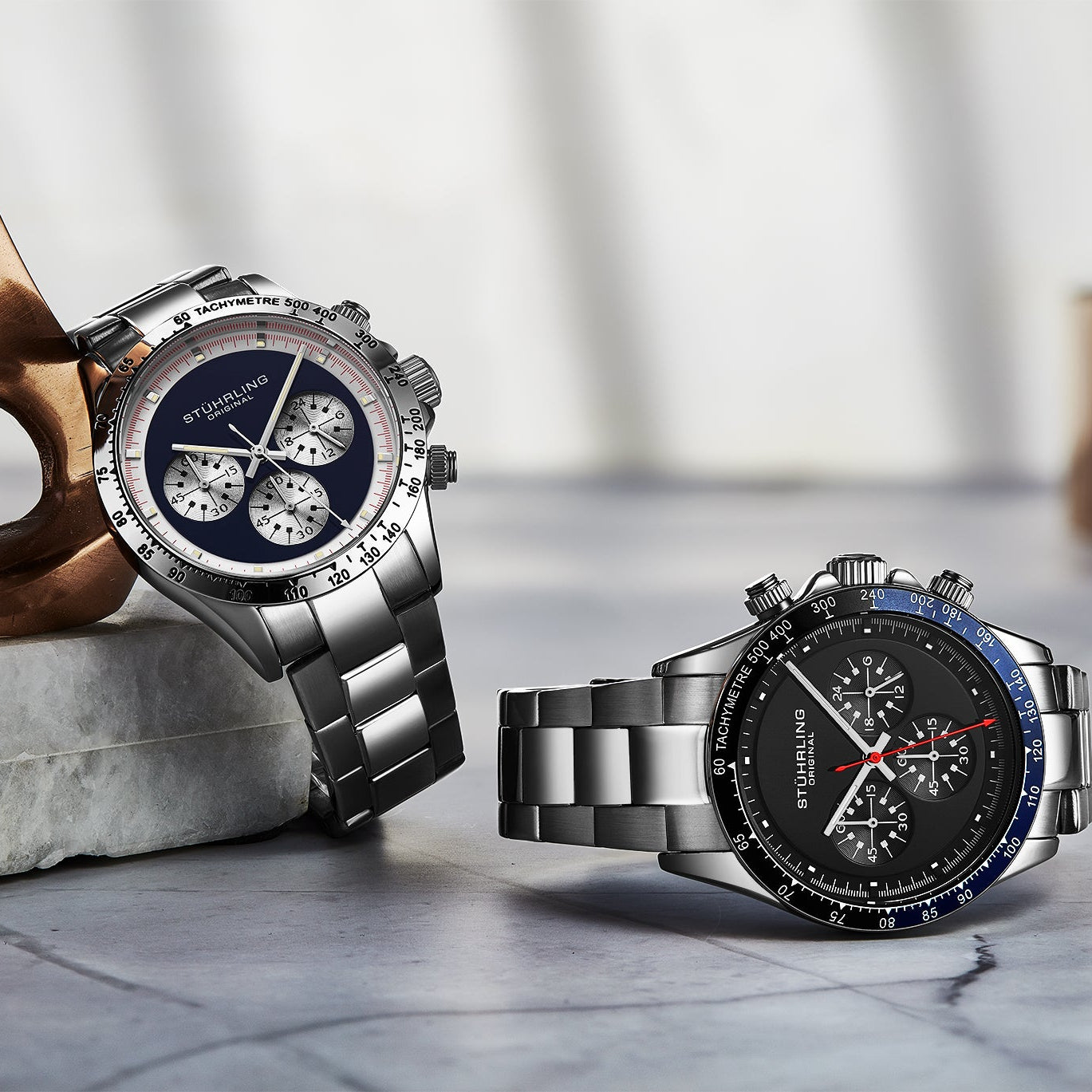 Fqbi Watches Chronomark 4066 Mens 40mm