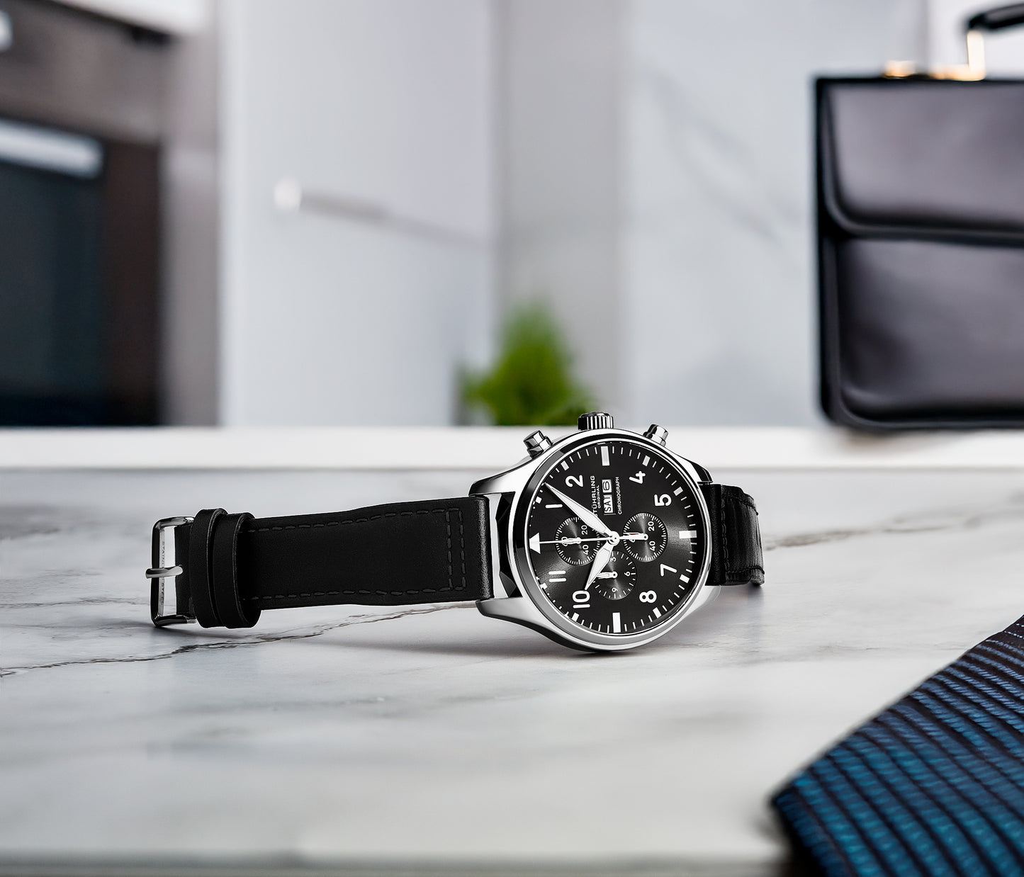 Fqbi Watches Navigator Chrono 4075 Men's 43mm