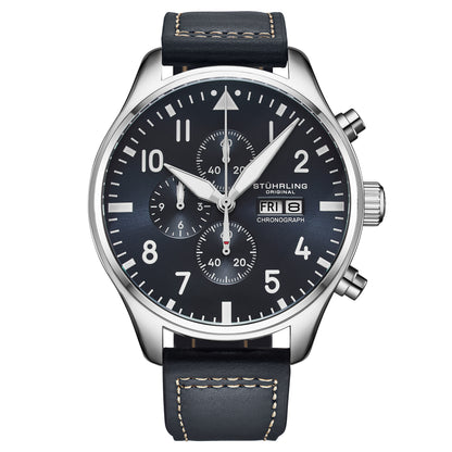 Fqbi Watches Navigator Chrono 4075 Men's 43mm