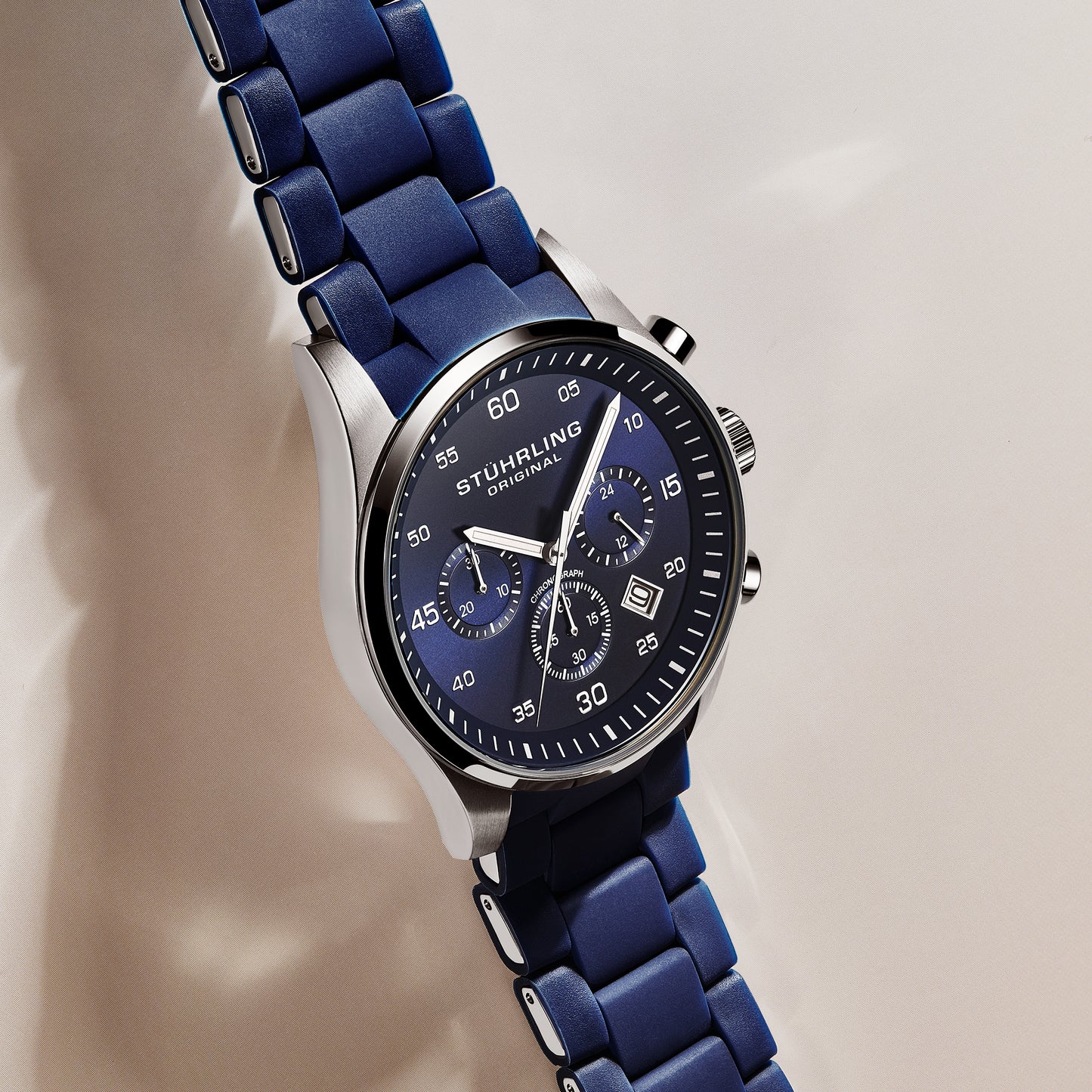 Fqbi Watches Velocity 4076 Mens Quartz 43mm