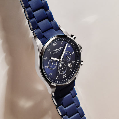 Fqbi Watches Velocity 4076 Mens Quartz 43mm