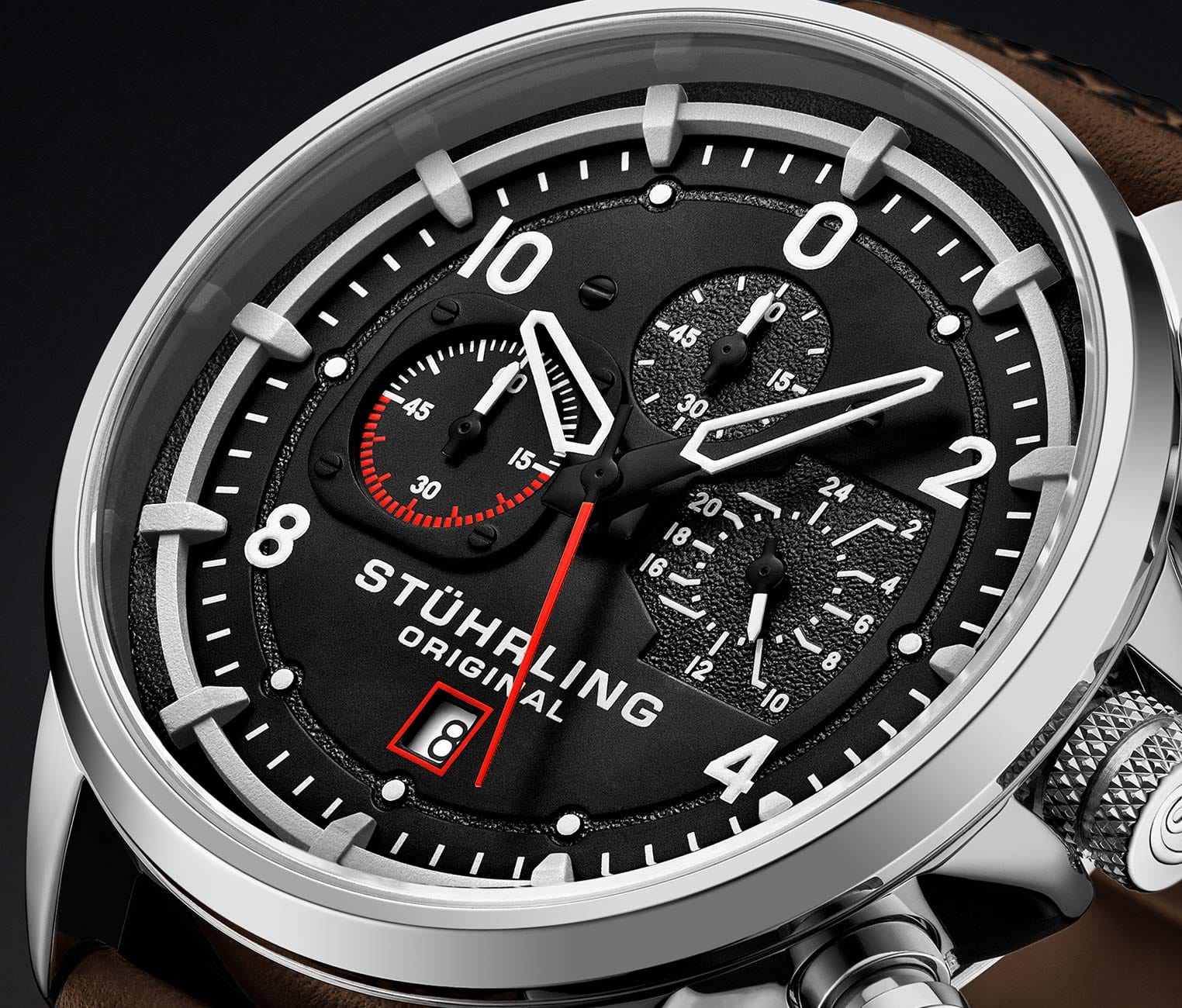 Volda 929 Aviator 45mm Quartz Watch