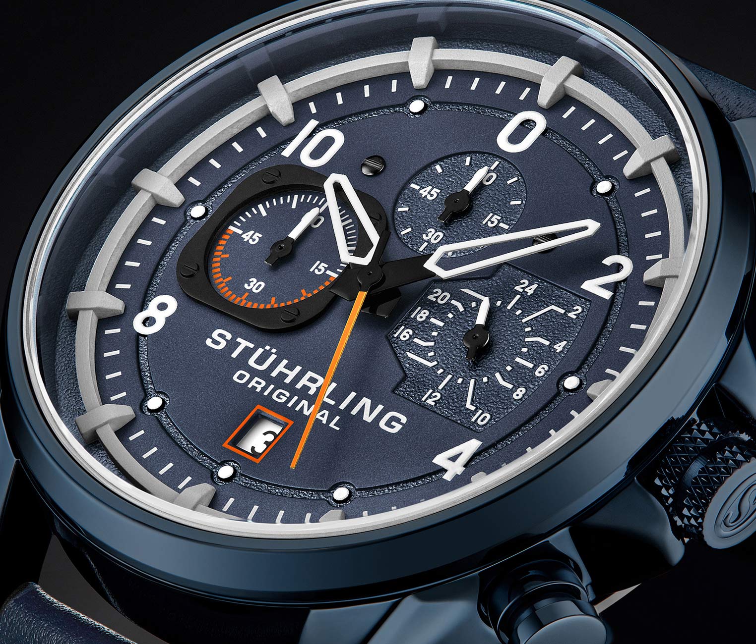 Volda 929 Aviator 45mm Quartz Watch