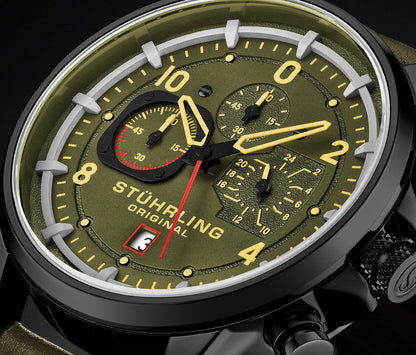 Volda 929 Aviator 45mm Quartz Watch