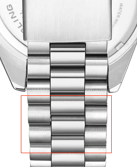 SET OF TWO SILVER LINKS 3935